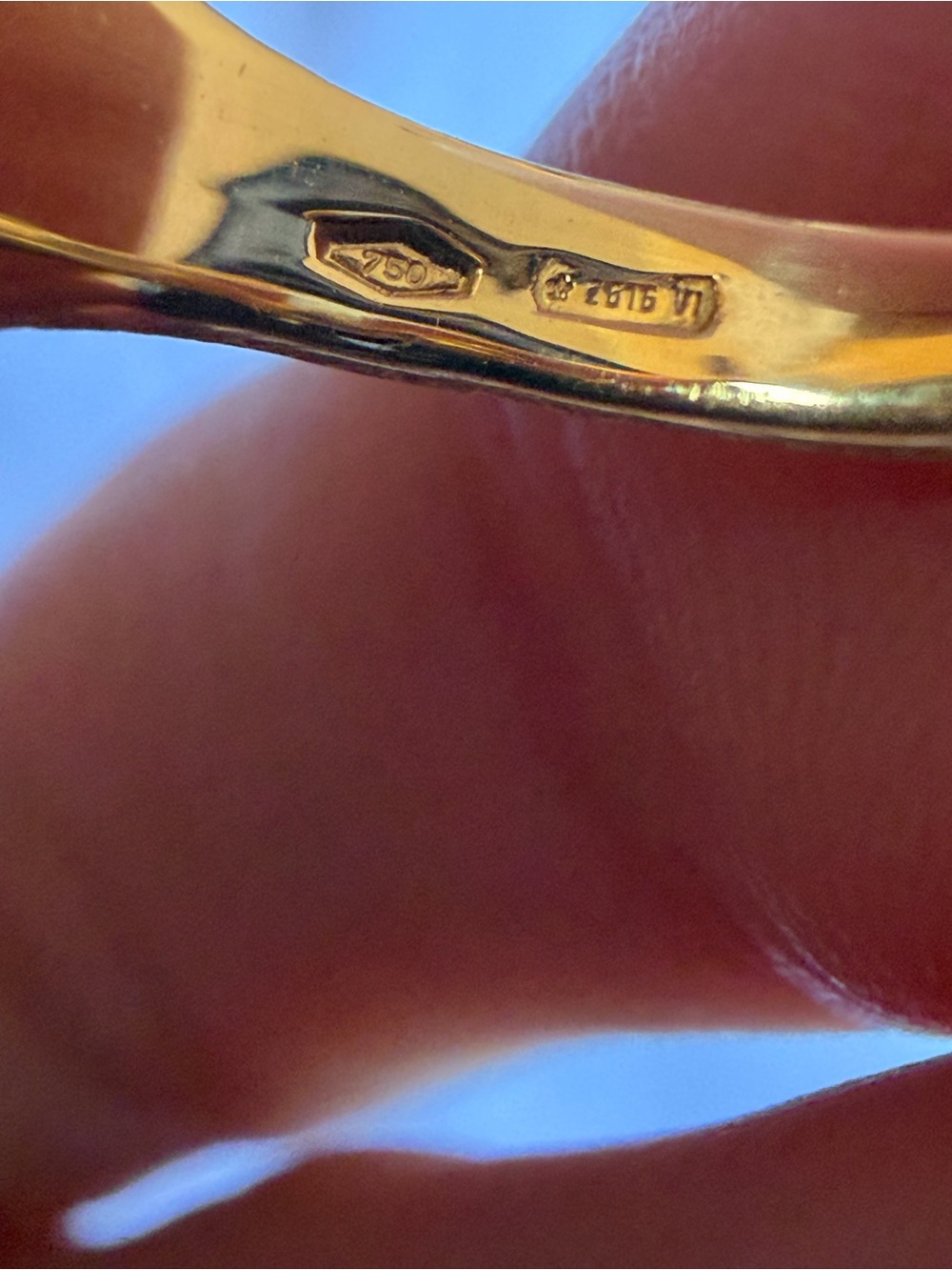 Marco Bicego Jaipur 18K Yellow Gold Green Tourmaline Rose Cut Ring Size 4.25 - Picture 12 of 16